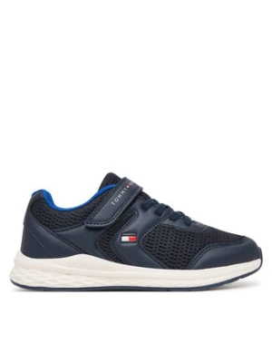 Tommy Hilfiger Sneakersy Low Cut Lace-Up T3X9-34378-1697 S Granatowy