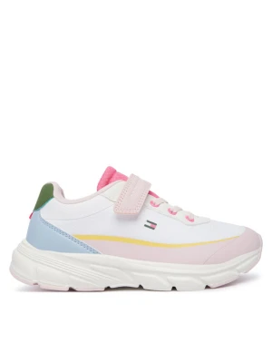 Tommy Hilfiger Sneakersy Low Cut Lace-Up / Velcro Sneaker T1A9-35107-1861 S Kolorowy