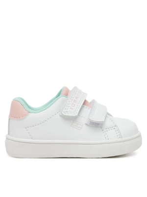 Tommy Hilfiger Sneakersy Low Cut Velcro Sneaker T1A9-33727-1355 M Biały