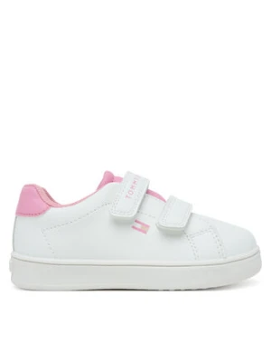 Tommy Hilfiger Sneakersy Low Cut Velcro Sneaker T1A9-33965-1355 M Biały