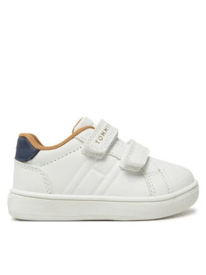 Tommy Hilfiger Sneakersy Low Cut Velcro Sneaker T1X9-33835-1355 M Biały