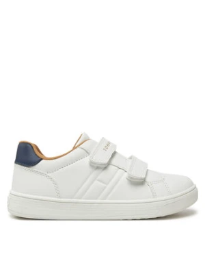 Tommy Hilfiger Sneakersy Low Cut Velcro Sneaker T1X9-33835-1355 S Biały