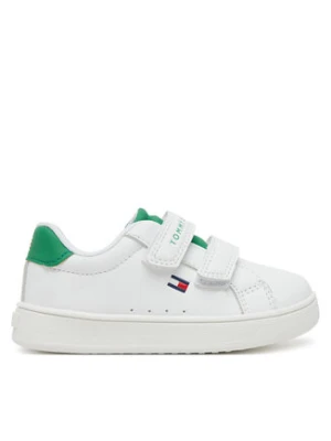 Tommy Hilfiger Sneakersy Low Cut Velcro Sneaker T1X9-33836-1355 M Biały