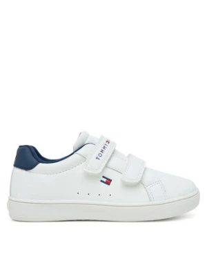 Tommy Hilfiger Sneakersy Low Cut Velcro Sneaker T1X9-34062-1355 S Biały