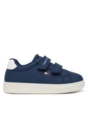 Tommy Hilfiger Sneakersy Low Cut Velcro Sneaker T1X9-35216-1355 M Granatowy