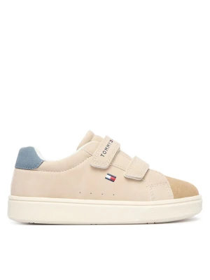 Tommy Hilfiger Sneakersy Low Cut Velcro Sneaker T1X9-35218-1959 M Beżowy