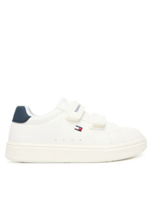 Tommy Hilfiger Sneakersy Low Cut Velcro T1X9-34338-1355 M Biały