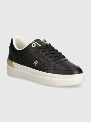 Tommy Hilfiger sneakersy LUX HARDWARE COURT kolor czarny FW0FW07997