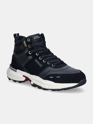 Tommy Hilfiger sneakersy M RUNNER CORDURA HI LTH MIX kolor granatowy FM0FM05222