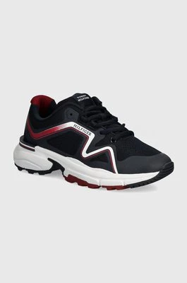 Tommy Hilfiger sneakersy M RUNNER TECH KNIT kolor granatowy FM0FM05109