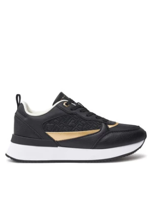 Tommy Hilfiger Sneakersy Mongram Runner FW0FW08248 Czarny