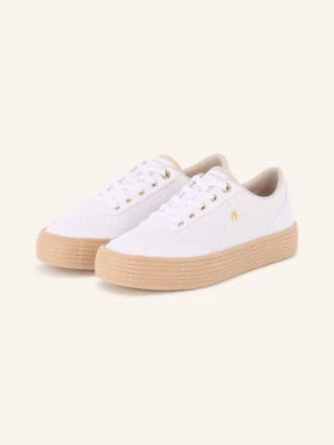 Tommy Hilfiger Sneakersy Na Platformie weiss