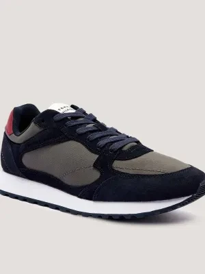 Tommy Hilfiger Sneakersy New Runner | z dodatkiem skóry