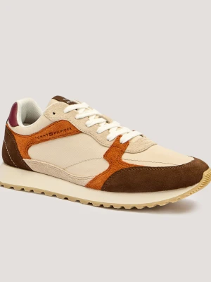 Tommy Hilfiger Sneakersy New Runner | zamsz beżowy