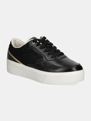 Tommy Hilfiger sneakersy PLATFORM MONOGRAM SNEAKER czarny
