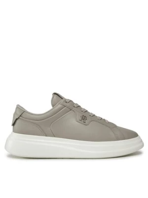 Tommy Hilfiger Sneakersy Pointy Court Sneaker FW0FW07460 Beżowy