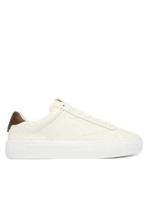 Zdjęcie produktu Tommy Hilfiger Sneakersy Premium Dress Cupsole Lth FM0FM05572 Écru