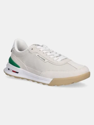 Tommy Hilfiger sneakersy RETRO RUNNER SEASONAL męskie kolor beżowy FM0FM05425