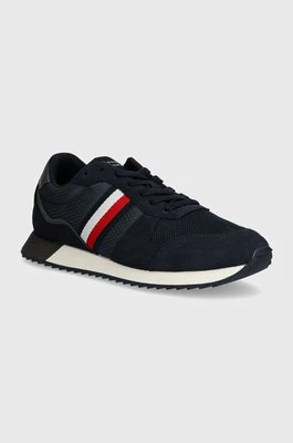 Tommy Hilfiger sneakersy RUNNER EVO MIX BLOCK kolor granatowy FM0FM05298