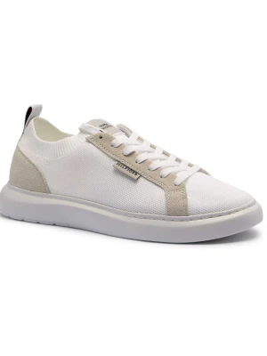 Tommy Hilfiger Sneakersy SEASONAL | z dodatkiem skóry biały