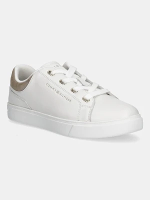 Tommy Hilfiger sneakersy skórzane CASUAL CUPSOLE SNEAKER damskie kolor biały FW0FW08816