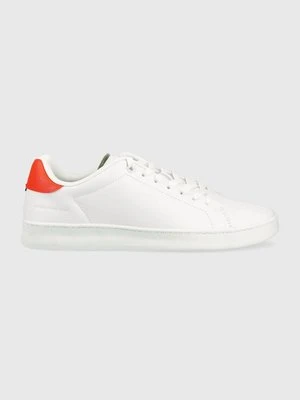 Tommy Hilfiger sneakersy skórzane COURT SNEAKER LEATHER CUP kolor biały