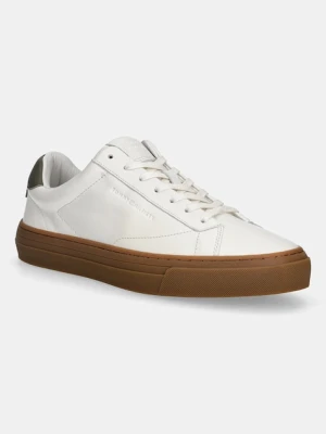 Tommy Hilfiger sneakersy skórzane PREMIUM DRESS CUPSOLE LTH męskie kolor biały FM0FM05572