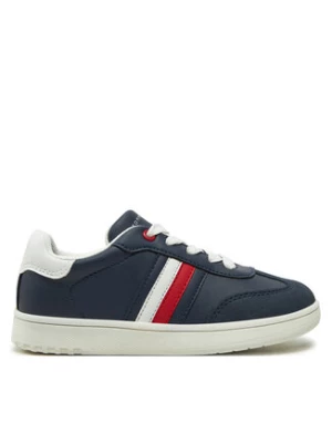 Tommy Hilfiger Sneakersy Stripe Low Cut Lace-Up Sneaker T3X9-33851-1269 M Granatowy