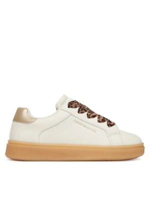 Tommy Hilfiger Sneakersy T1A9-34230-1355X024 S Écru Kremowy