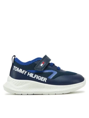 Tommy Hilfiger Sneakersy T1B9-33868-1756A601 M Granatowy