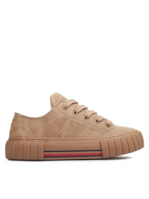 Tommy Hilfiger Sneakersy T3A9-32972-0315 M Brązowy