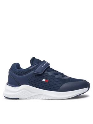 Tommy Hilfiger Sneakersy T3X9-33672-1756 M Granatowy