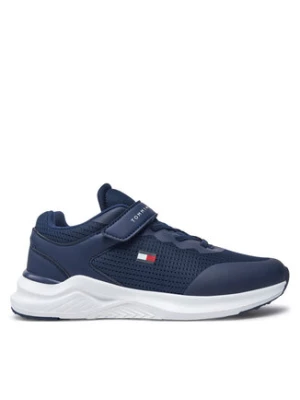 Tommy Hilfiger Sneakersy T3X9-33672-1756 S Granatowy