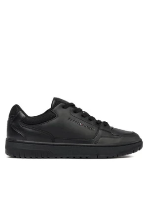 Zdjęcie produktu Tommy Hilfiger Sneakersy Th Basket Core Leather Ess FM0FM05040 Czarny