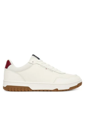 Tommy Hilfiger Sneakersy Th Basket Core Lite Lth FM0FM05713 Biały