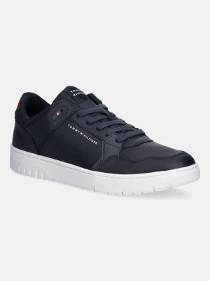 Tommy Hilfiger sneakersy TH BASKET CORE LITE LTH MIX męskie kolor granatowy FM0FM05518
