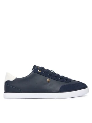 Tommy Hilfiger Sneakersy Th Chic Low Vulc FW0FW09391 Granatowy