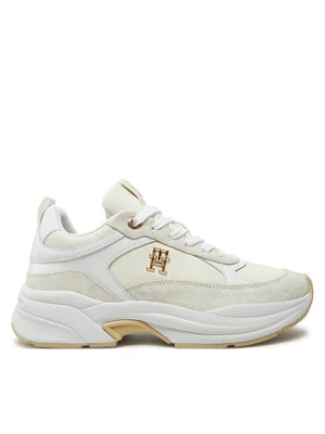 Tommy Hilfiger Sneakersy Th Chunky Feminine Runner FW0FW08616 Écru