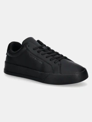 Tommy Hilfiger sneakersy TH COURT BETTER LTH kolor czarny FM0FM05322
