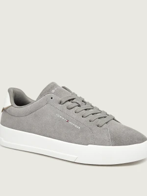 Tommy Hilfiger Sneakersy TH Court Core | zamsz szary