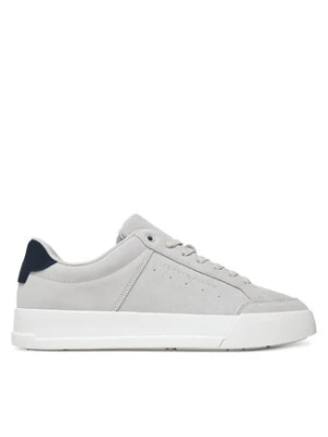 Tommy Hilfiger Sneakersy Th Court Summer Suede FM0FM05517 Szary