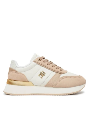 Tommy Hilfiger Sneakersy Th Fashion Runner FW0FW08475 Beżowy