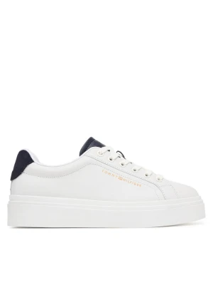 Tommy Hilfiger Sneakersy Th Feminine Platform Monogram FW0FW09594 Biały