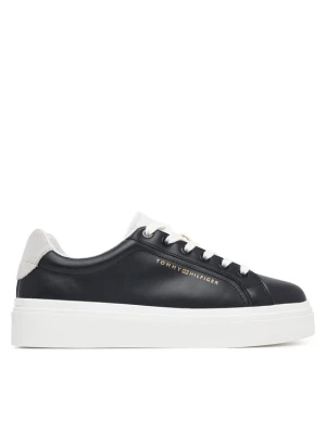 Tommy Hilfiger Sneakersy Th Feminine Platform Monogram FW0FW09594 Czarny