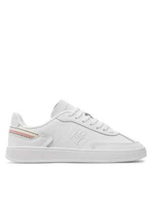 Tommy Hilfiger Sneakersy Th Heritage Court Sneaker Strps FW0FW08284 Biały