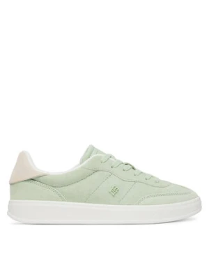 Tommy Hilfiger Sneakersy Th Heritage Monogram Sneaker FW0FW09180 Zielony