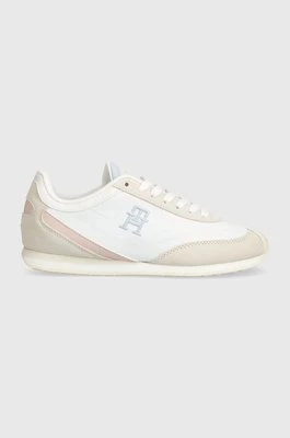 Tommy Hilfiger sneakersy TH HERITAGE RUNNER kolor beżowy FW0FW07892CHEAPER