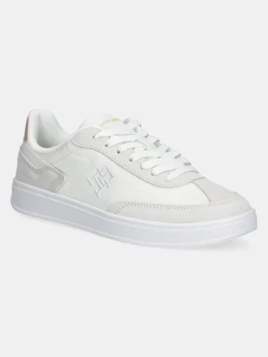 Tommy Hilfiger sneakersy TH HERITAGE SNEAKER damskie kolor beżowy FW0FW08643