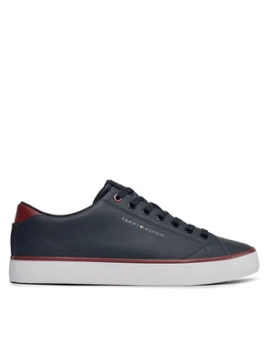 Zdjęcie produktu Tommy Hilfiger Sneakersy Th Hi Vulc Core Low Leather FM0FM05041 Granatowy