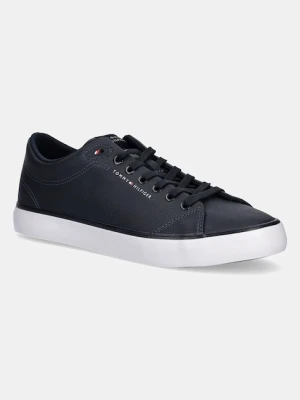 Tommy Hilfiger sneakersy TH HI VULC CORE LOW LTH II ESS męskie kolor granatowy FM0FM05511